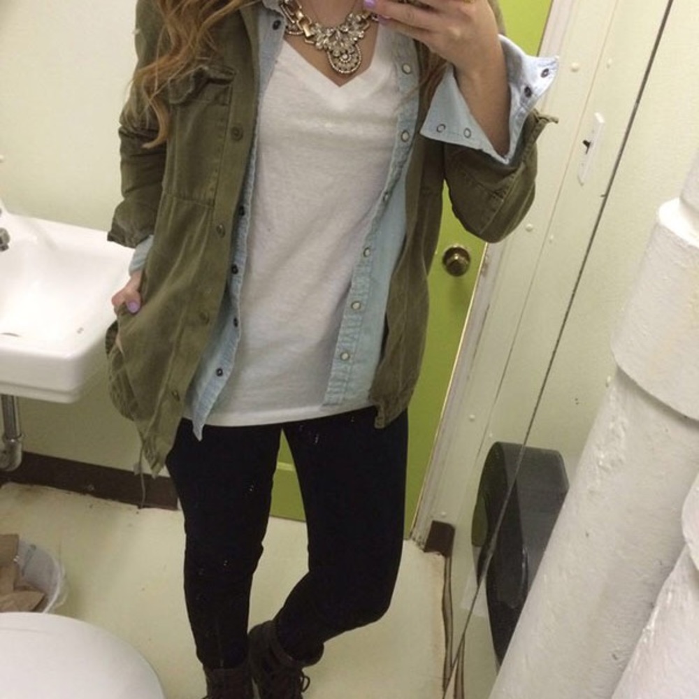 F21 Army Utility Jacket - Picture 4 of 5